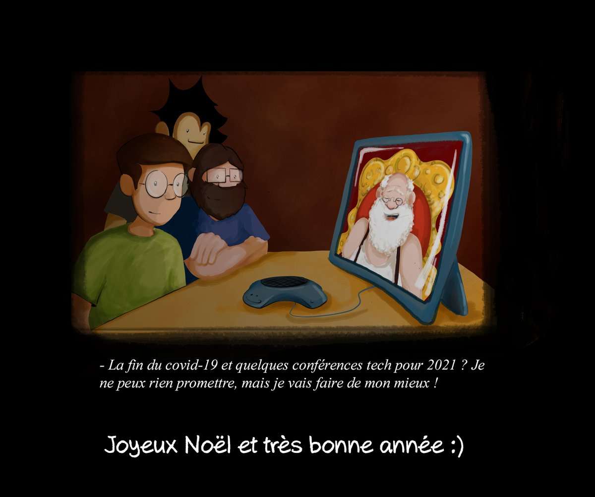 Salut les amis, on se retrouve en 2021, si possible dans la vraie vie pour ces rencontres qui nous manquent à tous. Joyeux Noël !