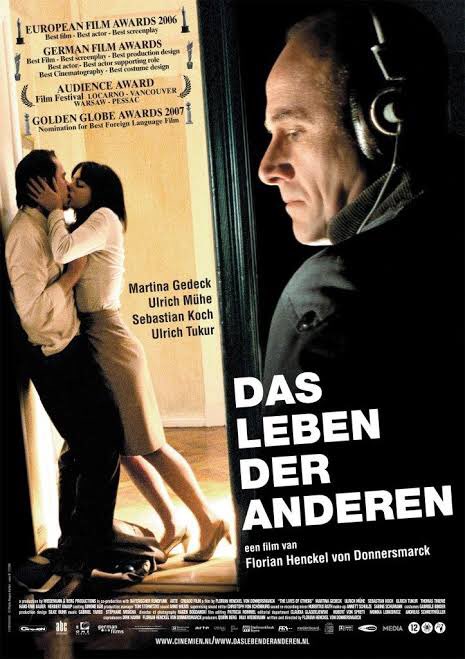 MnotDb's tweet photo. Das Leben Der Anderen(2006)-Film
ImnotDb Puanı: 7.3/10
Alman sinemasının efsanelerden biri, filmin akıcılığı ve politik yönü çok kuvvetli, izlenmesi gerekenlerden. https://t.co/Ev679pA5s9