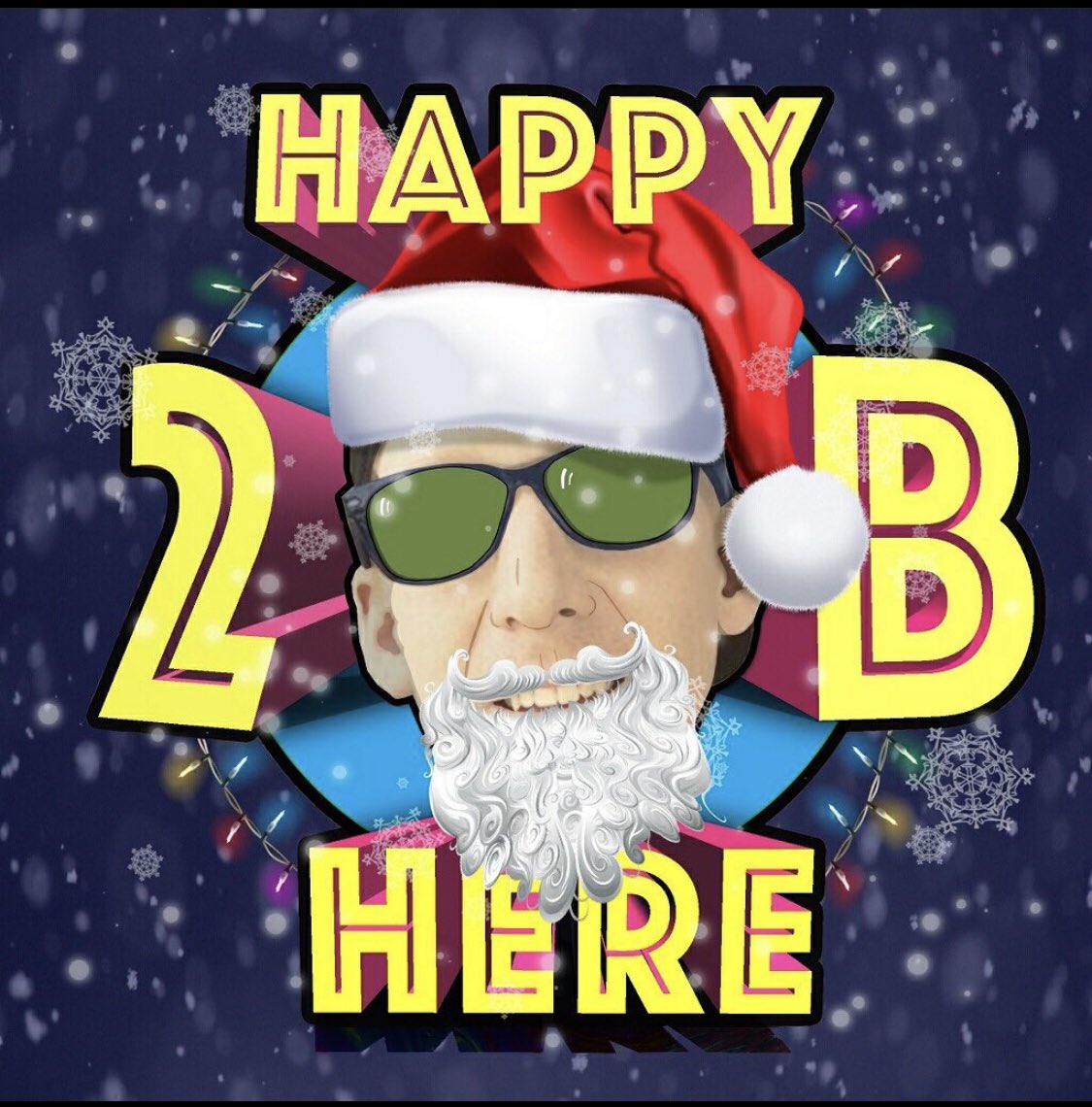 Merry Christmas to all you beautiful people out there! #Happy2BHere