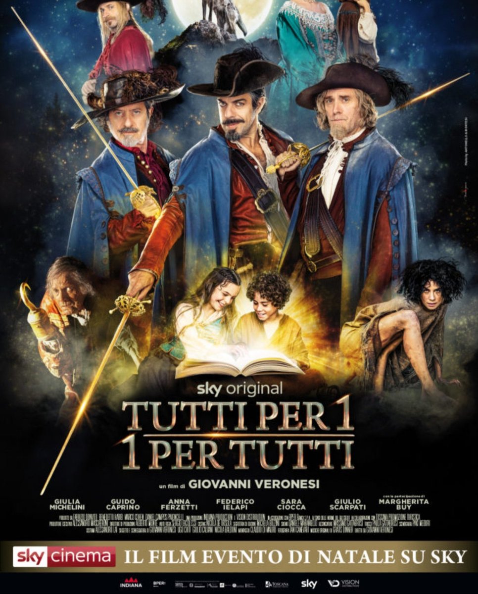 Tutti pronti per #Tuttix1. Perché anche se siamo chiusi a casa, il #25dicembre è Cinema Night! Quindi GRAZIE @gioveron e @SkyItalia, poi c’è pure Favino.. 😋🙈