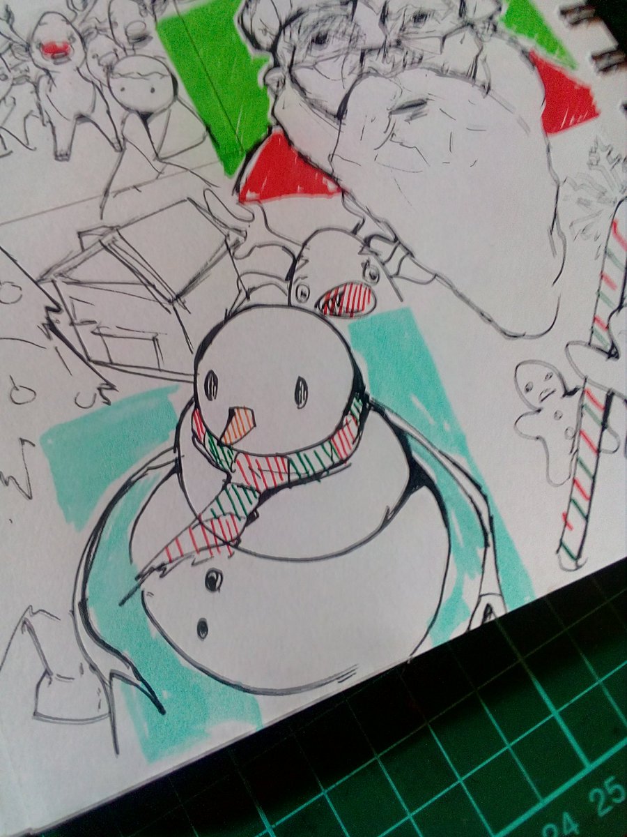 aidanillustr's tweet photo. Merry Christmas people! Here are some Christmas sketches that I've been doing today 🎄 https://t.co/lNOLpgV93O