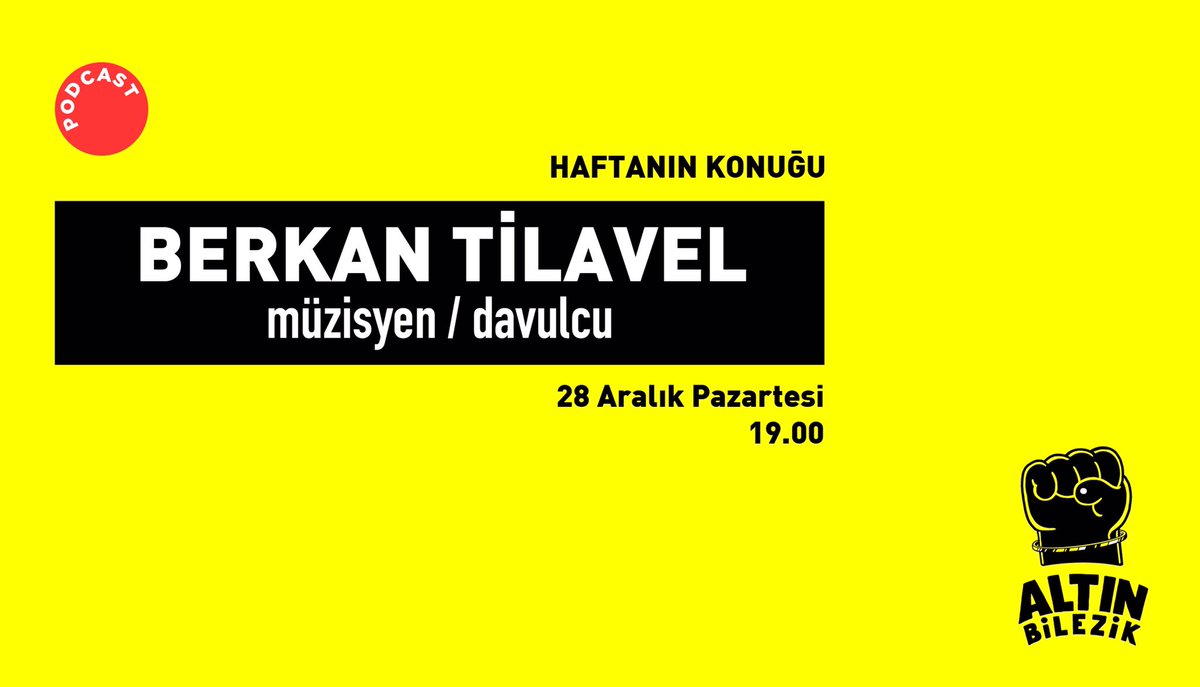 altinbilezikpod's tweet photo. Bu hafta sevgili meslektaşım @tilavel ile sohbet ettik. 28 Aralık Pazartesi 19.00’dan itibaren dinleyebilirsiniz.
#altinbilezikpodcast https://t.co/7q8jZVxAgC