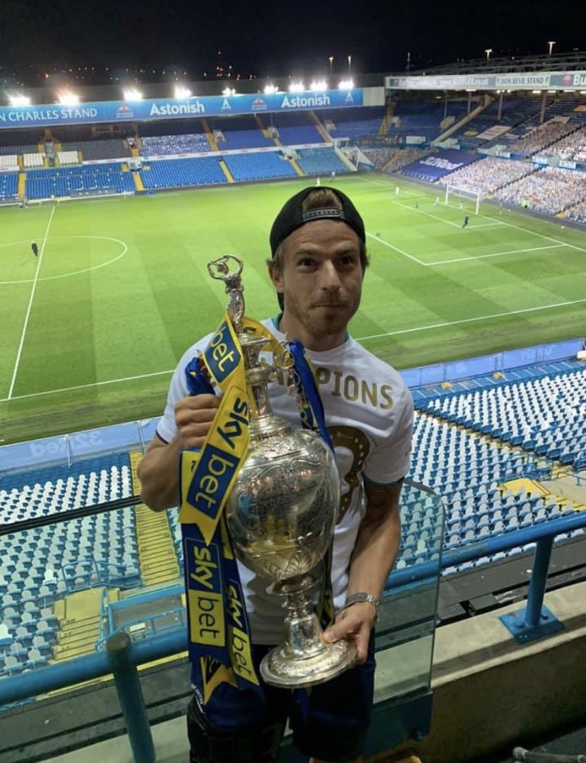 22/7/20 Leeds win 4-0 against Charlton with White leaving a parting gift of a thundercunt into the top corner. Academy product Shackleton scores for the second game running and Roberts scores Leeds’ first goal from a corner all season.The trophy is lifted and life is complete.