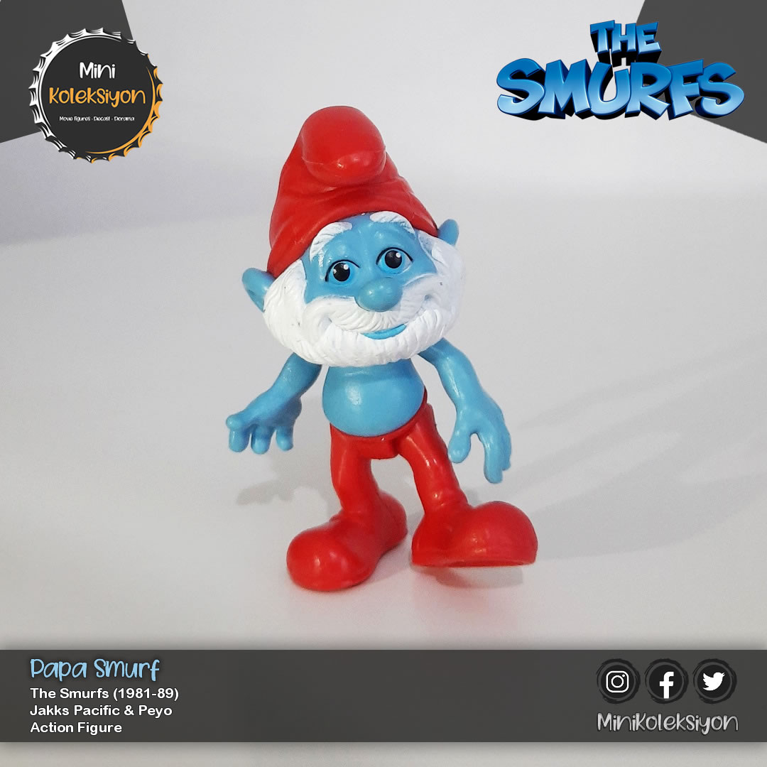 MiniKoleksiyon's tweet photo. 📸 𝗣𝗮𝗽𝗮 𝗦𝗺𝘂𝗿𝗳
🎬 TV Series: #TheSmurfs (1981-89)
💥 Figures: #PapaSmurf #ŞirinBaba
🔍 Size: 7,2 cm
📅 Release year: 2011
📦 Type: #ActionFigure
🏠 Manufacturer: #JakksPacific
📺 Licensed by: #Peyo &amp; #Lafig https://t.co/Cak1F4P5CQ