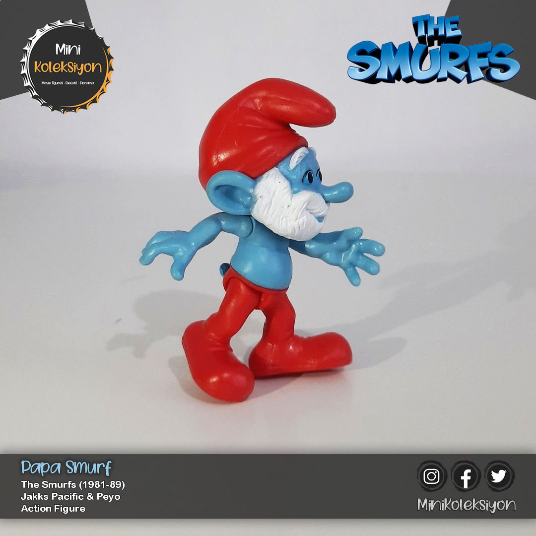 MiniKoleksiyon's tweet photo. 📸 𝗣𝗮𝗽𝗮 𝗦𝗺𝘂𝗿𝗳
🎬 TV Series: #TheSmurfs (1981-89)
💥 Figures: #PapaSmurf #ŞirinBaba
🔍 Size: 7,2 cm
📅 Release year: 2011
📦 Type: #ActionFigure
🏠 Manufacturer: #JakksPacific
📺 Licensed by: #Peyo &amp; #Lafig https://t.co/Cak1F4P5CQ