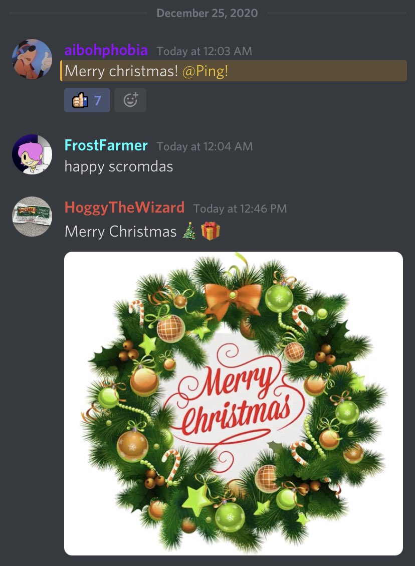 FWHypixel's tweet image. Merry Christmas everyone!