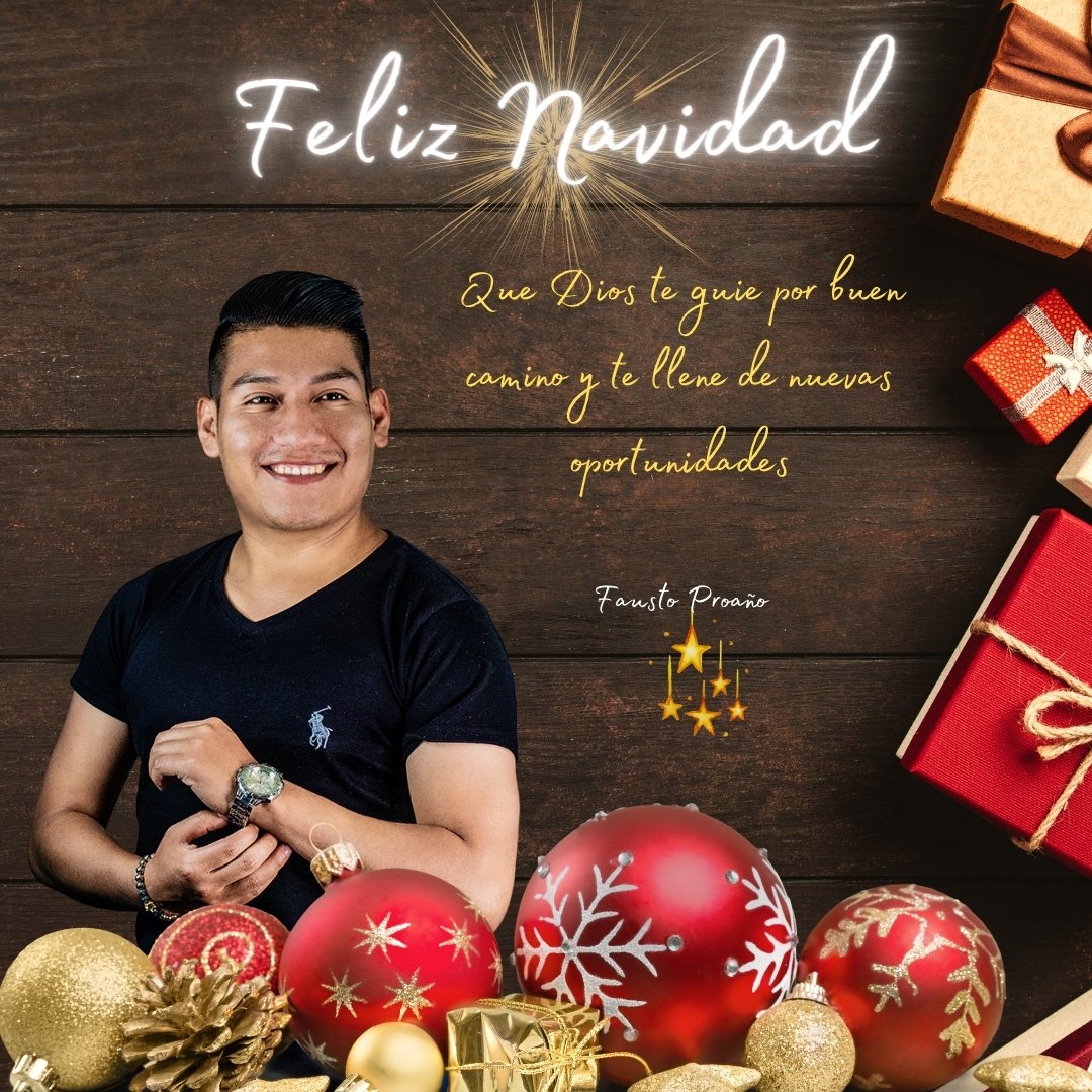FaustoPro93's tweet photo. Feliz navidad a todos, que dios los bendiga y les llene de muchas oportunidades en este nuevo año https://t.co/azgotzdHgu