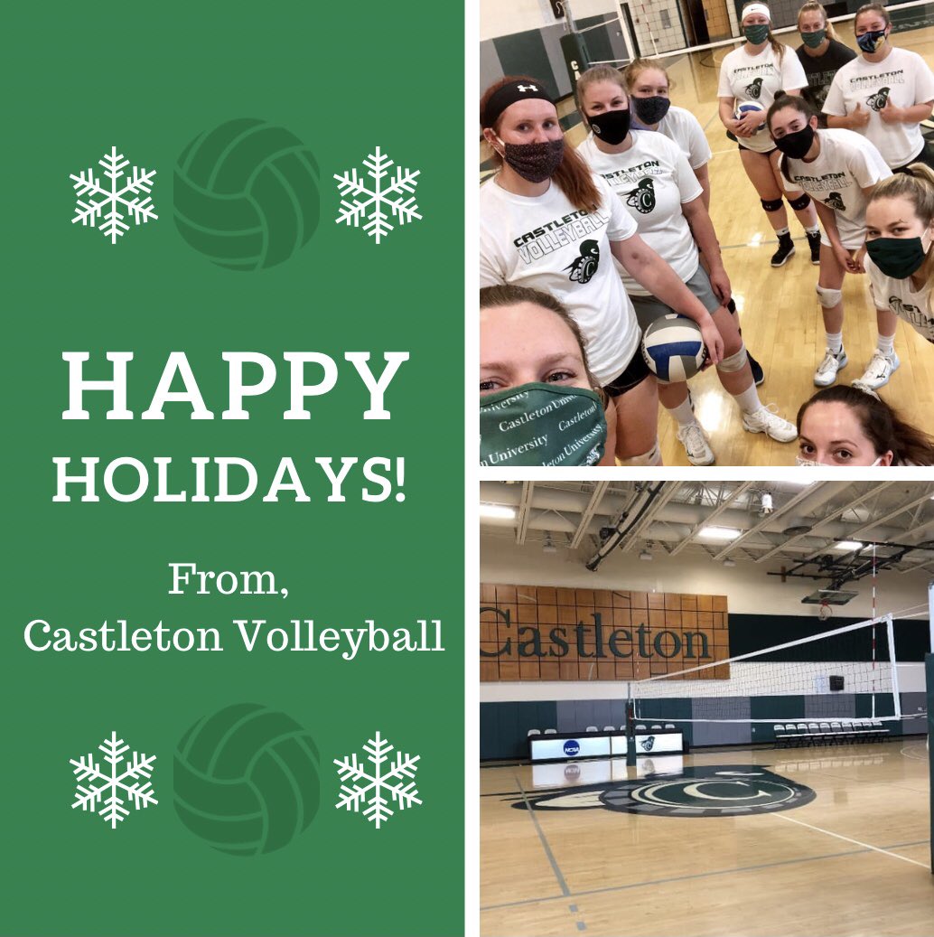 CastletonVB's tweet image. Happy Holidays from CUVB🏐🎄