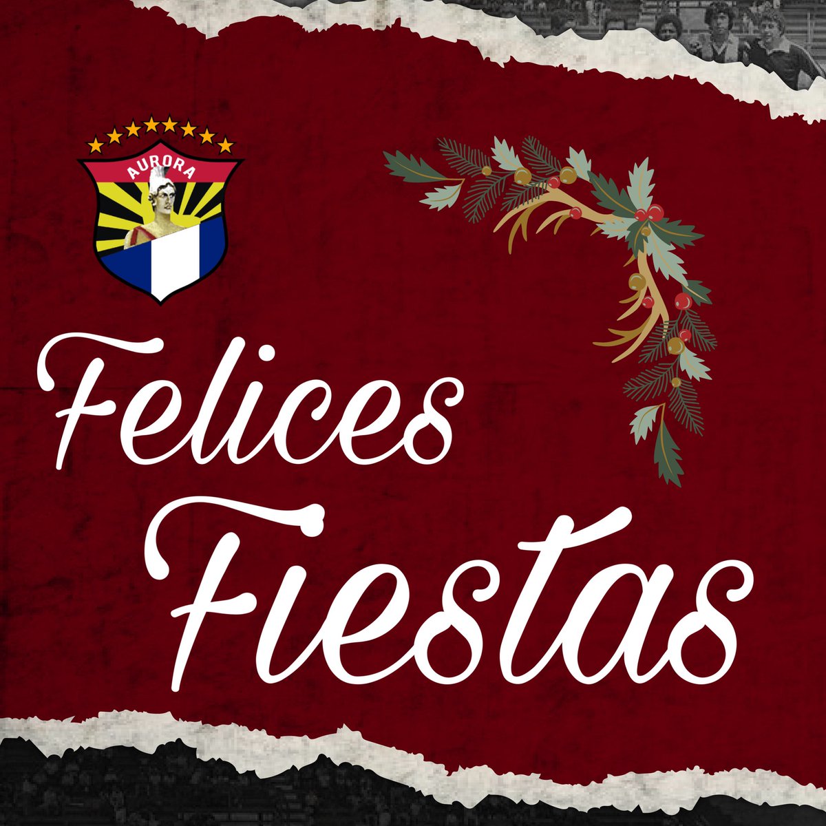 Aurora les desea una felices fiestas junto a sus seres queridos. 🎄🎉🐯
#SiempreTigre