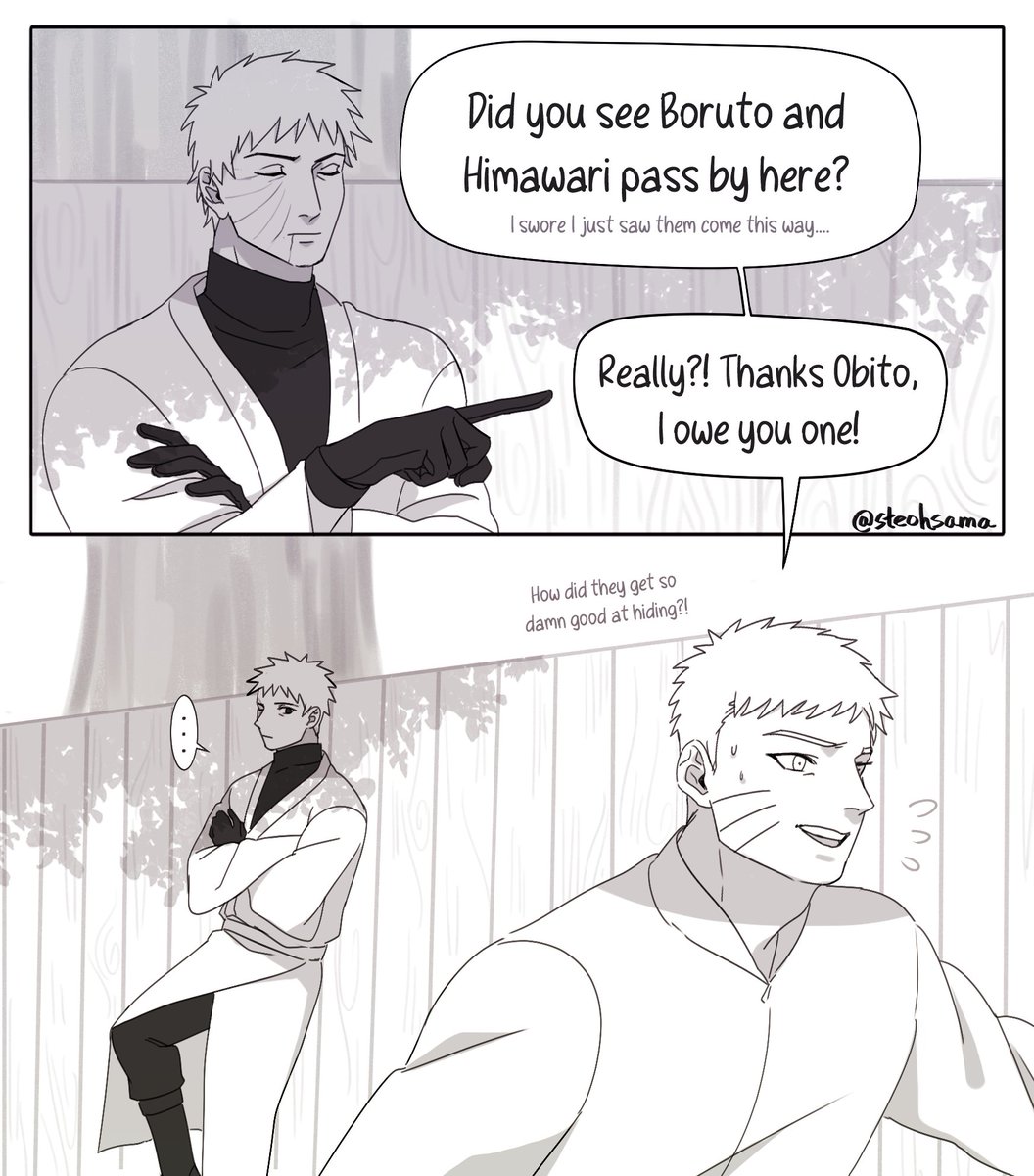 former war criminal becomes Hokage's son's partner in crime ?? 