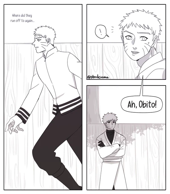 former war criminal becomes Hokage's son's partner in crime ?? 