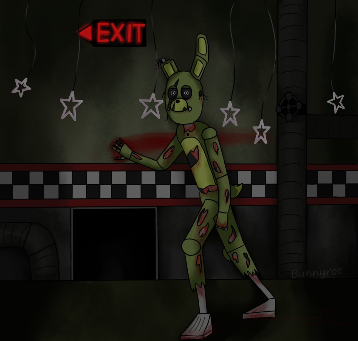 M4dBon's tweet photo. #FiveNightsAtFreddys  #FNAF  #fnafart https://t.co/8UHtFFntIu