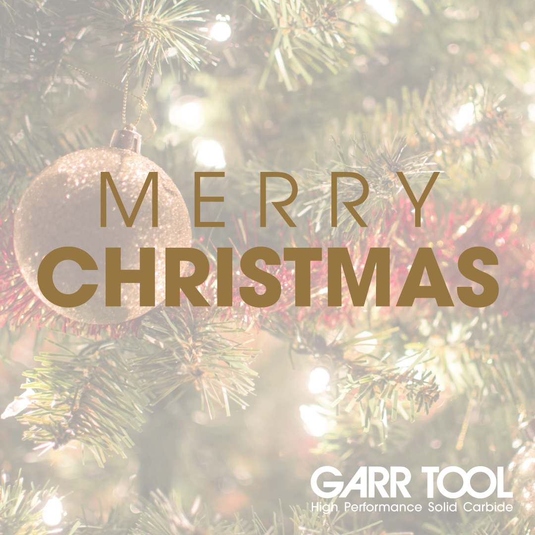 GARRTOOL's tweet image. Merry Christmas from all of us at GARR!
__
Reminder, we're currently closed for the holiday season and will return on Monday, January 4, 2021
__________
#GARRTOOL #christmas #carbidecuttingtools #americanmanufacturing #madeinmichigan