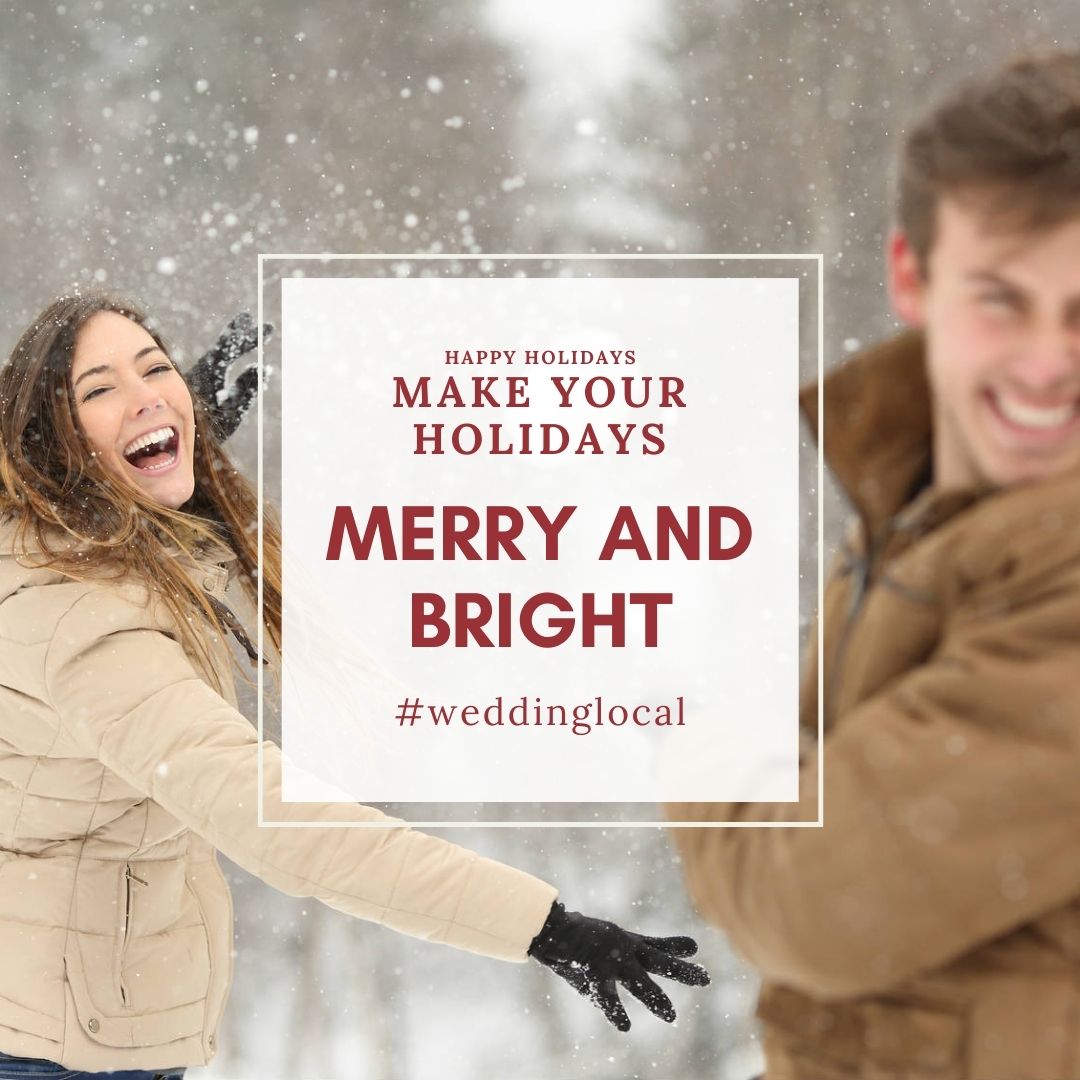 WeddingLocal's tweet image. Happy holidays!