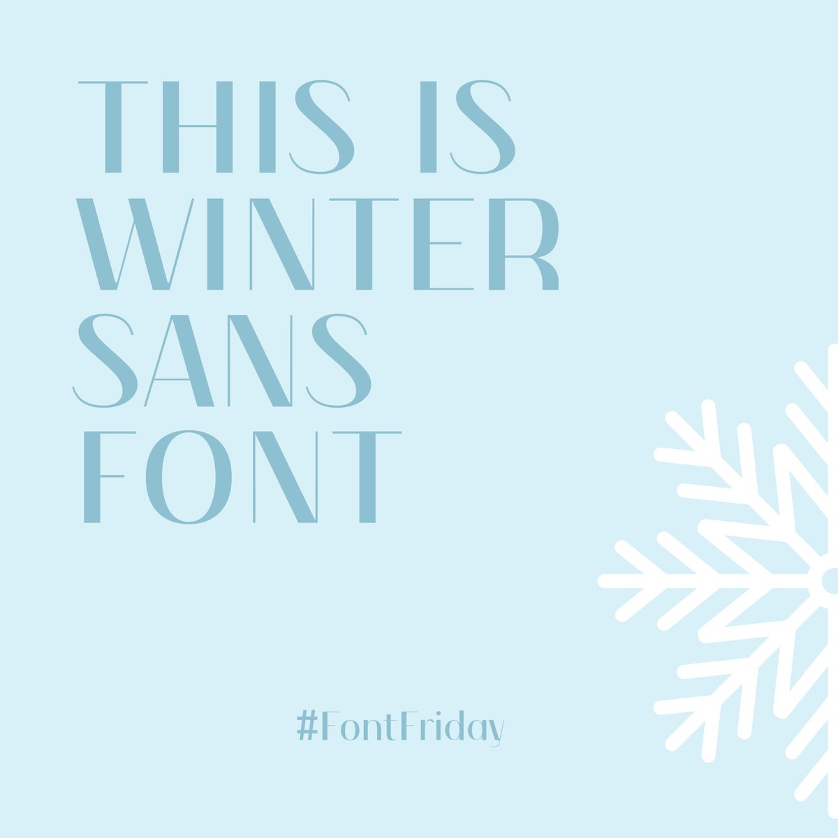 Save_As_Design's tweet image. Hoy en nuestro viernes de #FontFriday les compartimos una tipografía muy ad hoc a esta temporada. ❄️ 
.
#SaveAs #fontlovers #design #winter #designlovers #christmastime #font #typography #diseñografico #diseño #fonts