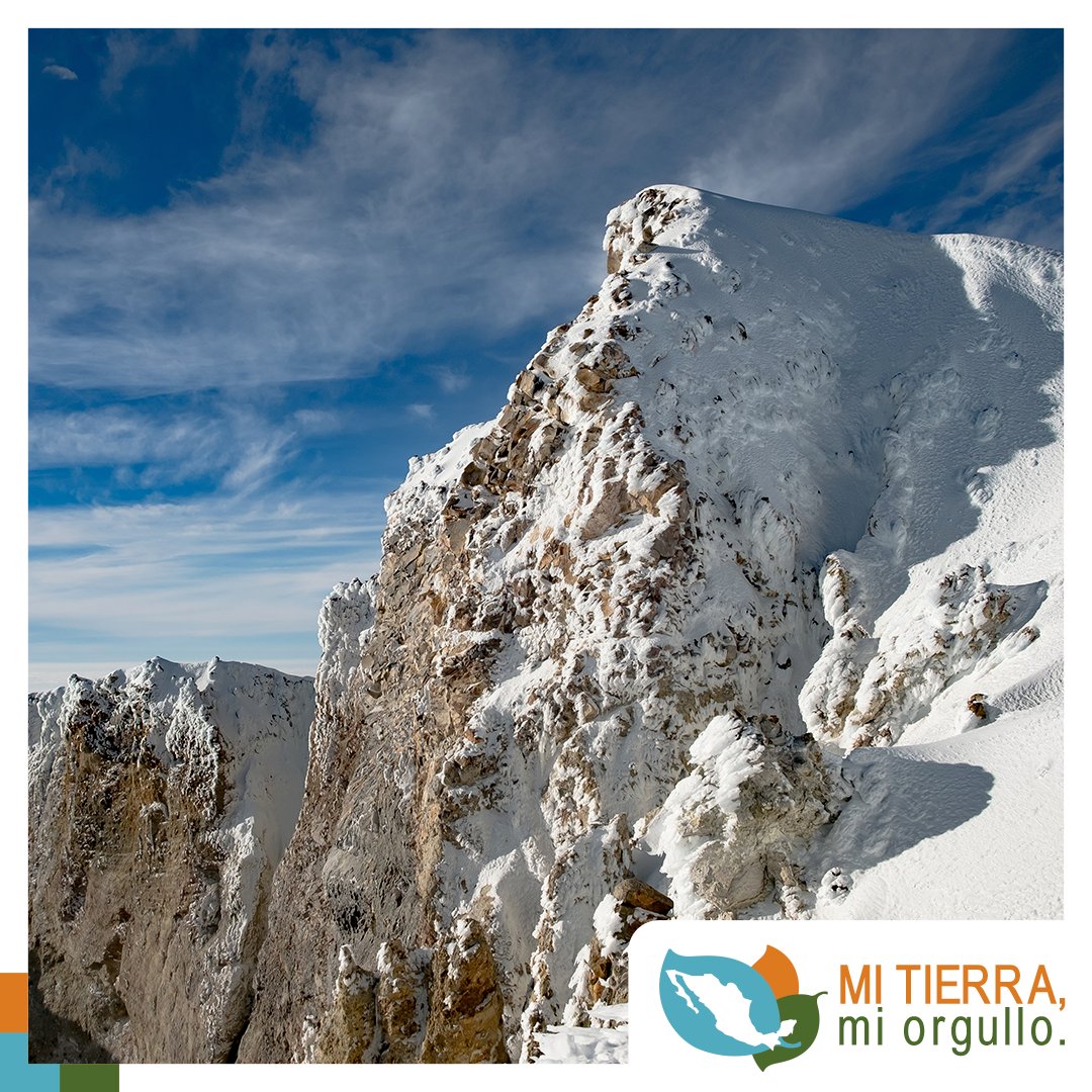 MiTierraOrgullo's tweet photo. ¿Sabías que el nombre náhuatl del Pico de Orizaba es Citlaltépetl? Significa "Monte de la Estrella". Otro de sus nombres es Iztactépetl, o "Montaña blanca como la sal", y es la montaña más alta de México con 5,636 metros sobre el nivel del mar.  #MiTierraMiOrgullo #YoteProtejo https://t.co/G4hy5mUpN8