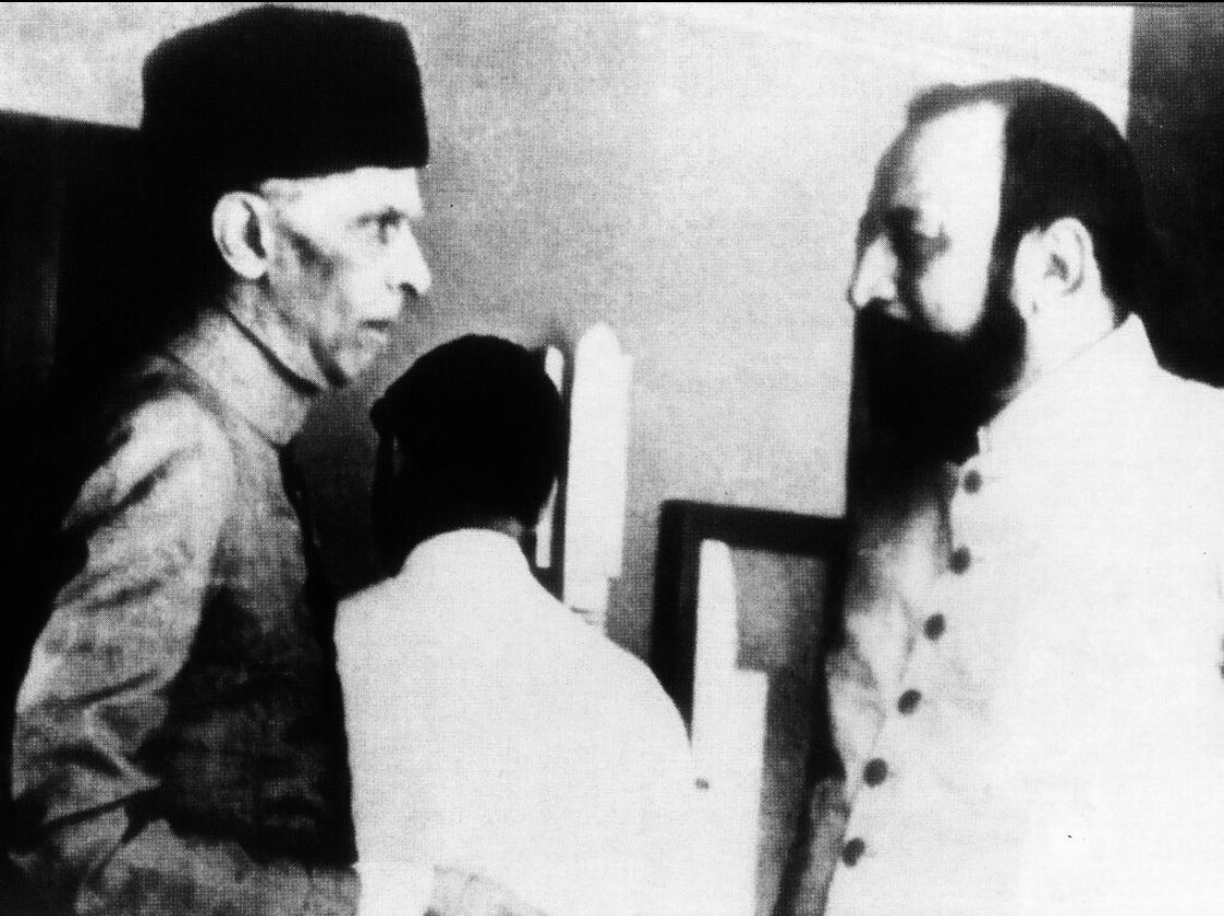 Founder with Sir Abdullah Haroon