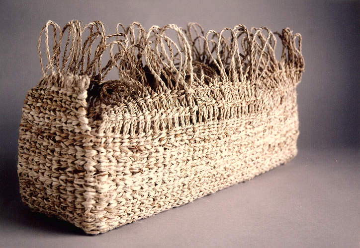 mutsumi iwasaki also made more conventional baskets, which were also lovely. for me she was definitely one of those artists in which everything she made felt saturated with like, special and loving intent