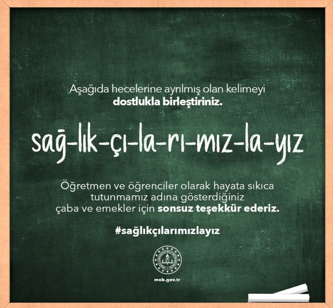 #Sağlıkçılarımızlayız