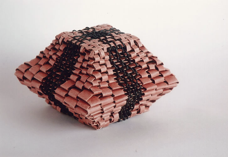 mutsumi iwasaki also made more conventional baskets, which were also lovely. for me she was definitely one of those artists in which everything she made felt saturated with like, special and loving intent