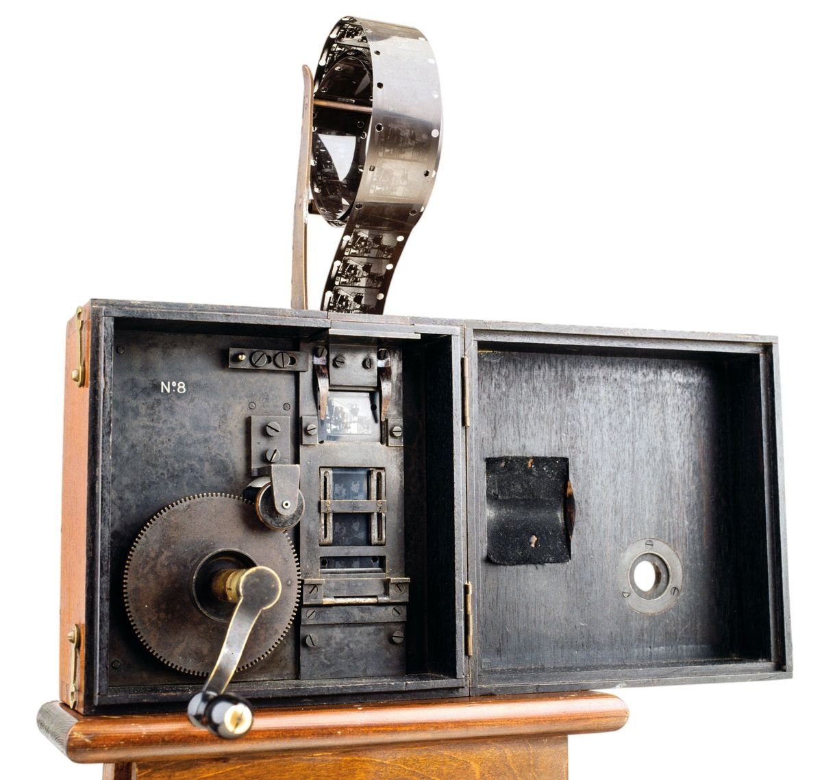 The Lumière sibling pair created an unprecedented form of art and entertainment that radically influenced popular culture.Development of cinematograph has strong ties with invention of dry” photographic plate that was coated with a chemical emul­sion.