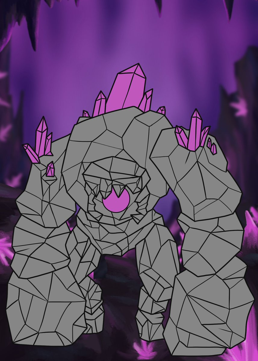ambushcardgame's tweet photo. A VERY Happy Holidays from all of us at the Ambush! team! As a special present, here's an early sneak peak at some of the incredible new character art that artist Masato Lin has been working on, with new designs for the Burmstone Knight, the Gollem, and the infamous Bombug. https://t.co/PRaUW92r4s