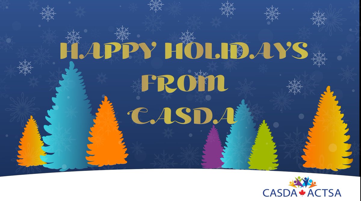 AllianceAutism's tweet image. Happy Holidays from CASDA! As 2020 comes to an end we reflect on all of the challenges and obstacles we overcame together. Despite these obstacles, we feel optimistic about the steps taken this year towards the development of a sustainable, impactful #NationalAutismStrategy.