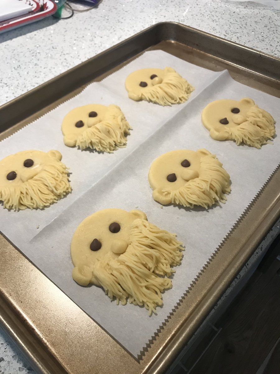 Christmas tradition- Santa cookie baking 🎅#CHPROUD
