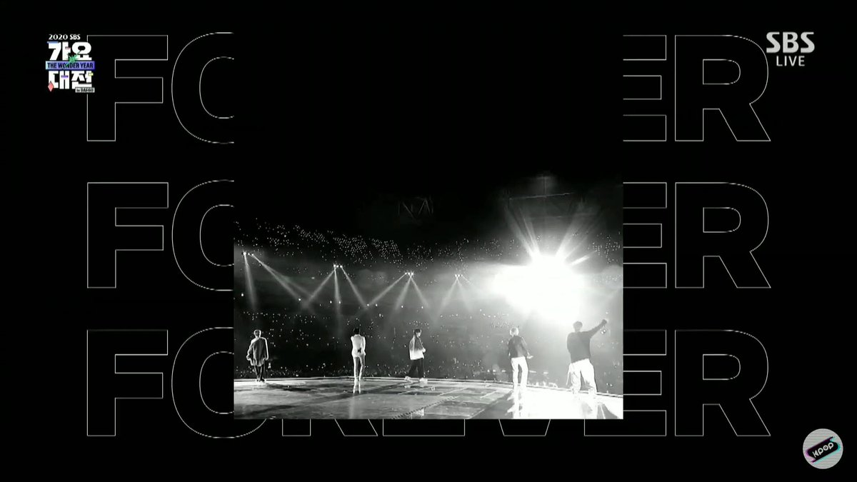 The song Young Forever is heard while we see 2018 Gayo Daejun performances (Idol, NMD) and their own concerts during the LY era.And they do put emphasis on the song's lyrics. @BTS_twt