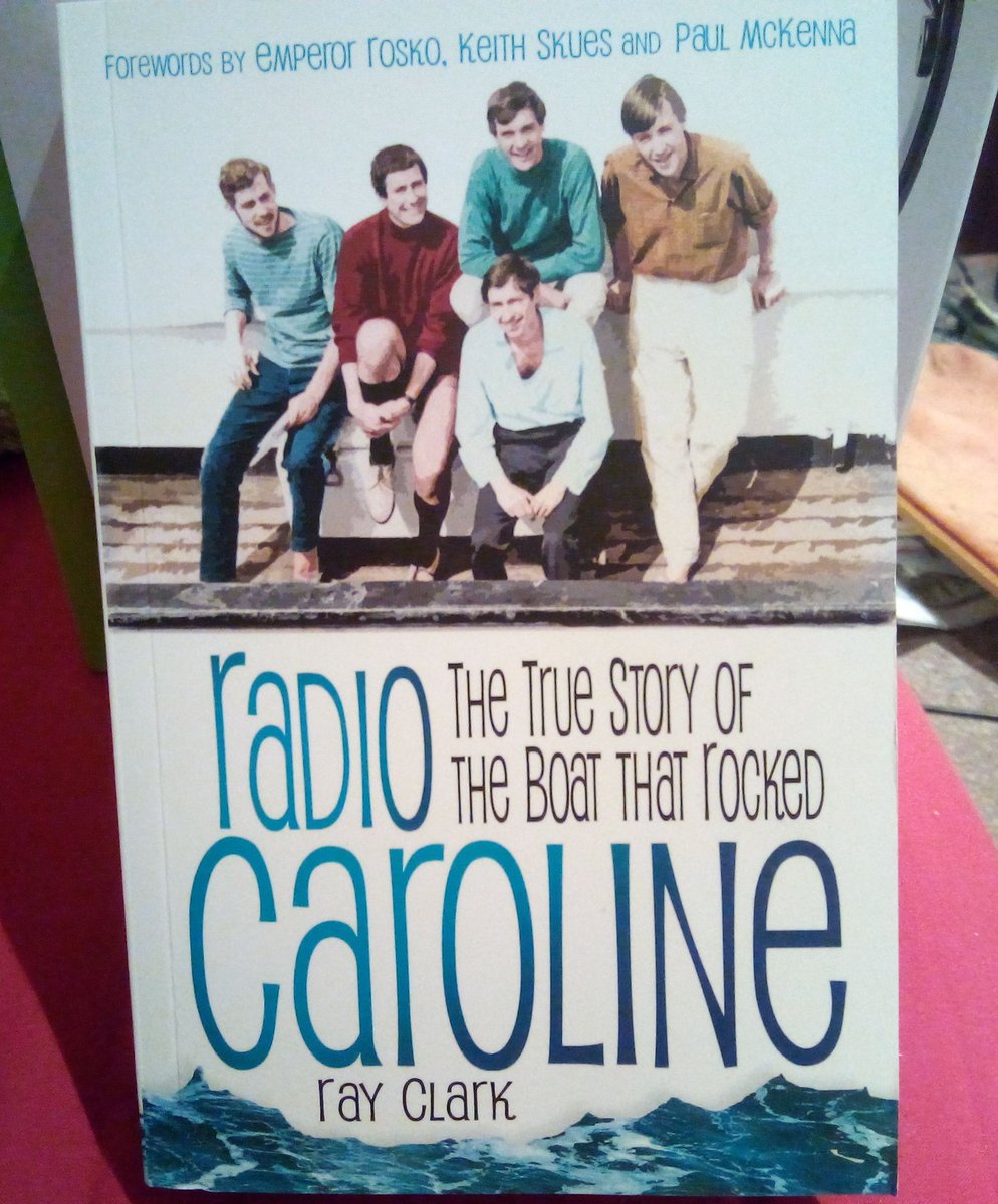 FMRadioDave's tweet photo. Hope everyone had a great Christmas Day. My #Christmas reading has been sorted. #radio #RadioCaroline #radioship #PirateRadio https://t.co/mdhLXV73Bu