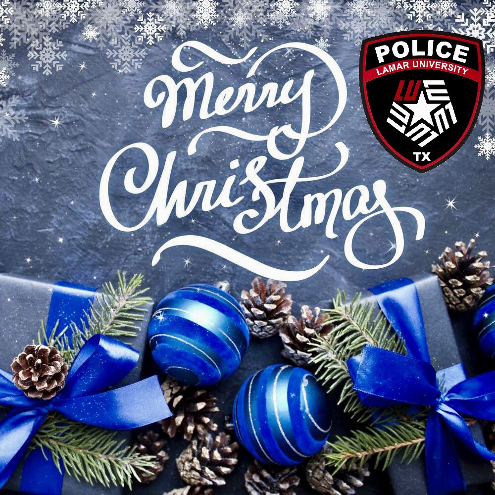 LamarPD's tweet image. LUPD wishes everyone a safe and merry Christmas! 🎄🎁🚓