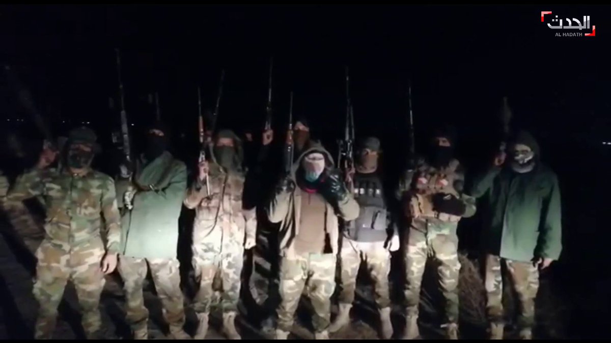 بالفيديو.. انتشار مكثف لبعض الميليشيات التي تظهر ولائها لقيس الخزعلي في العراق