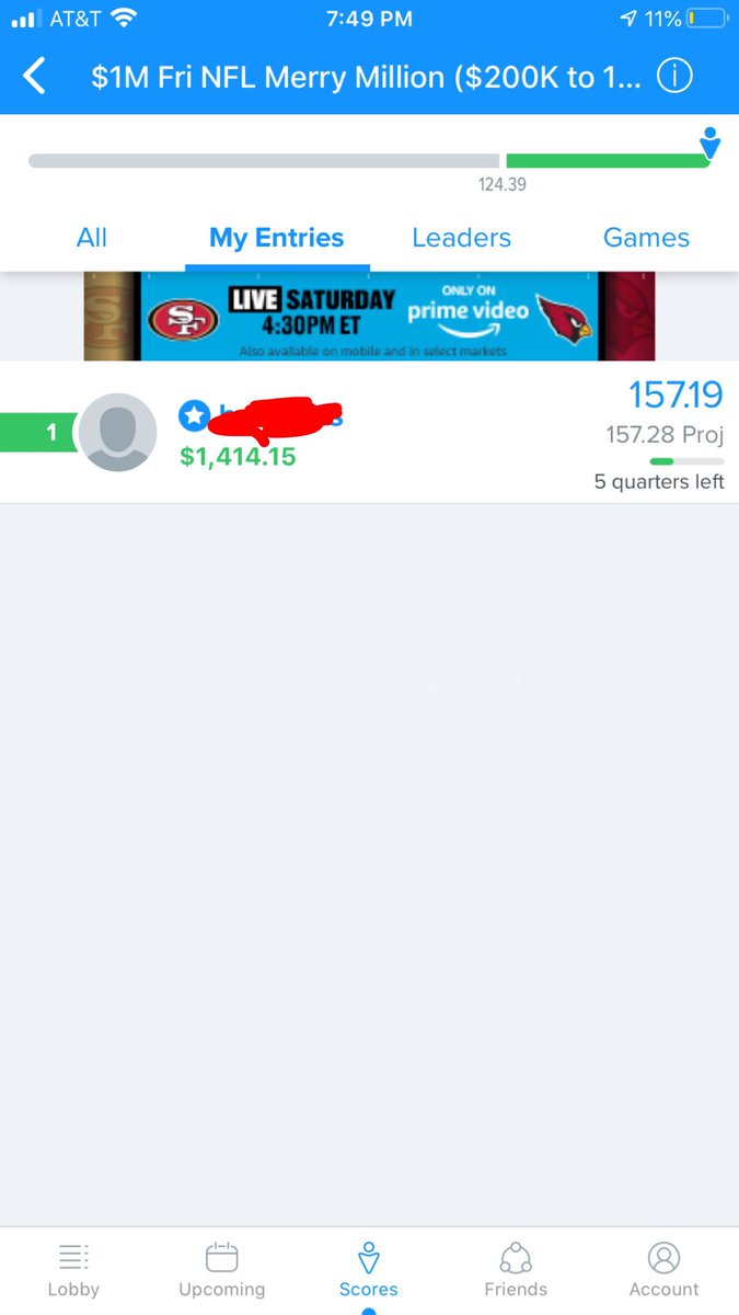 DonsDfs's tweet image. DID SOMEONE SAY TAKEDOWN??? I TOLD YALLLLLL!! Wish I played this in more gpps but hey I don’t mind a lil bankroll boost! Still accepting new clients for NFL or NBA dM Me!! #dfs #draftkings #fanduel #nfl #football #nba #basketball