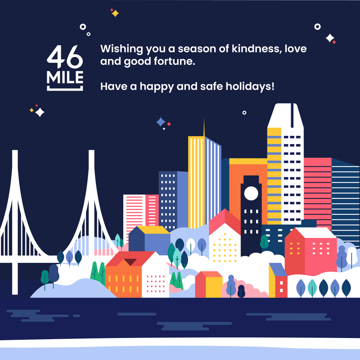 46MileAgency's tweet photo. Happy holidays from 46Mile! https://t.co/fKq81LhgAp