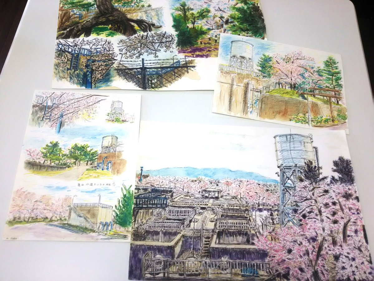 ট ইট র ギャラリーねこい 本日の亀田紹介イラスト 今年は亀田に帰省出来ない方も多そうなので っ W っ イラスト アナログイラスト 新潟 亀田 四枚目は公民館ごと取り壊しになった椿の生垣です