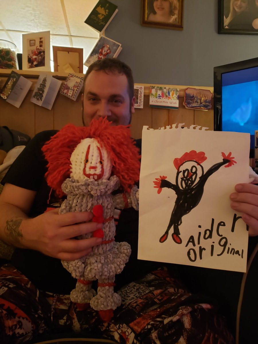 My nephew and sister in law made me this. He is 5