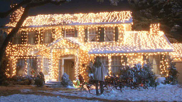 Watched Christmas Vacation last night. Never realized before that it was written and produced by John Hughes.Now that I look at the Griswold’s house, it makes perfect sense...