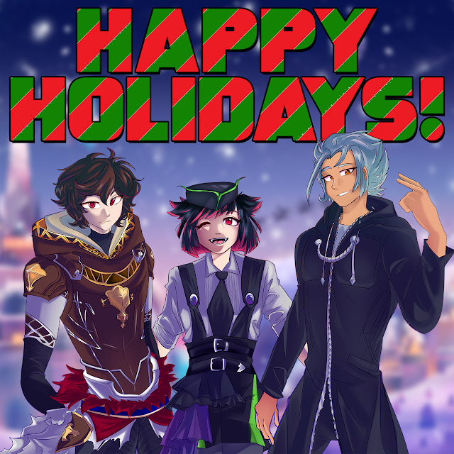 TeamAvalon3's tweet photo. Happy Holidays from Team Avalon! Thank you all for making our first year creating content the best it could of been, We really appreciate all the support and love. We're super excited to carry on into the new year with bigger and better stuff! Stay safe and much love to all ❤️ https://t.co/do7M6DLae8