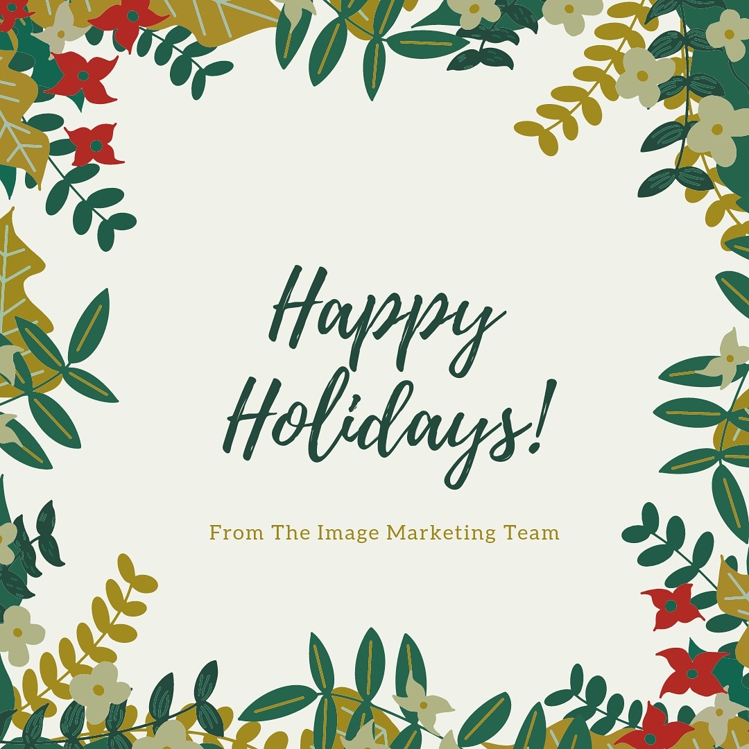 ImageEvents's tweet image. Happy holidays from the Image Marketing team! #ImageMarketingInc