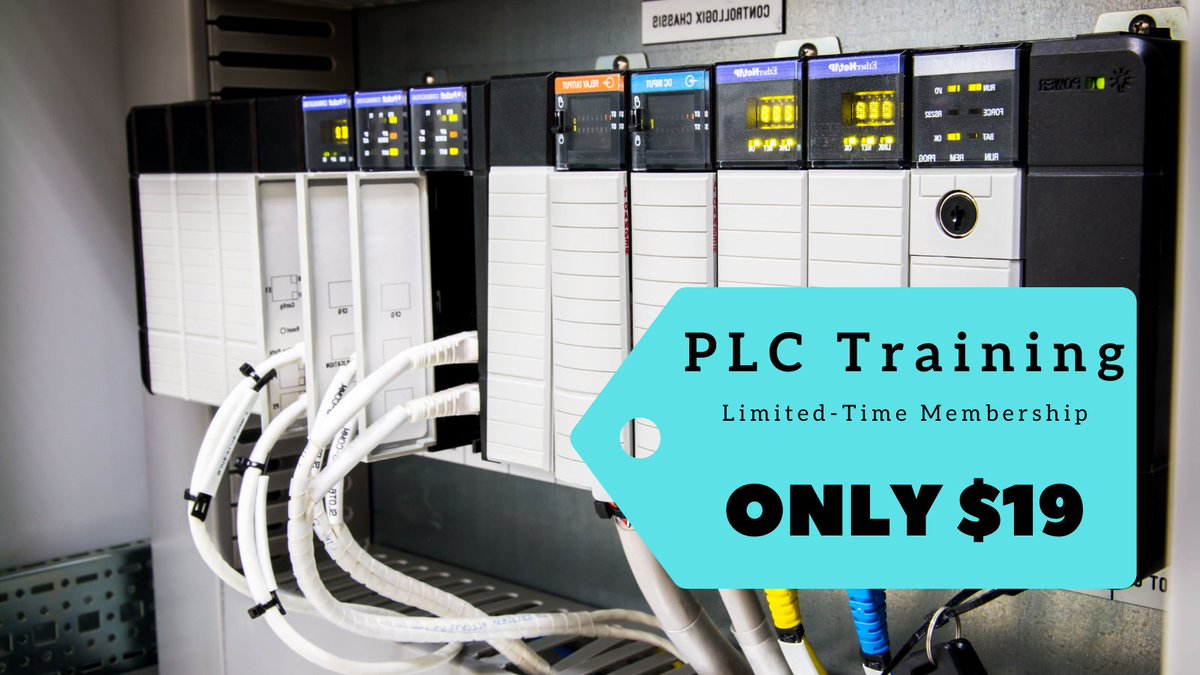 PLCsupport's tweet image. ⚡PLC Training | Only $19-Month⚡ Get all 6 of the best online plc training for one low monthly fee...WOW!

All of the existing courses &amp;amp; all newly released as well

-Easy enrollment
-Easy to follow 
-Stop anytime

mmini.me/Join-Membershi…

#PLCtraining #PLCcontrols #PLC #learning