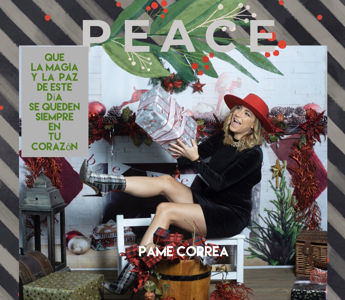 Felices fiestas! Salud y paz