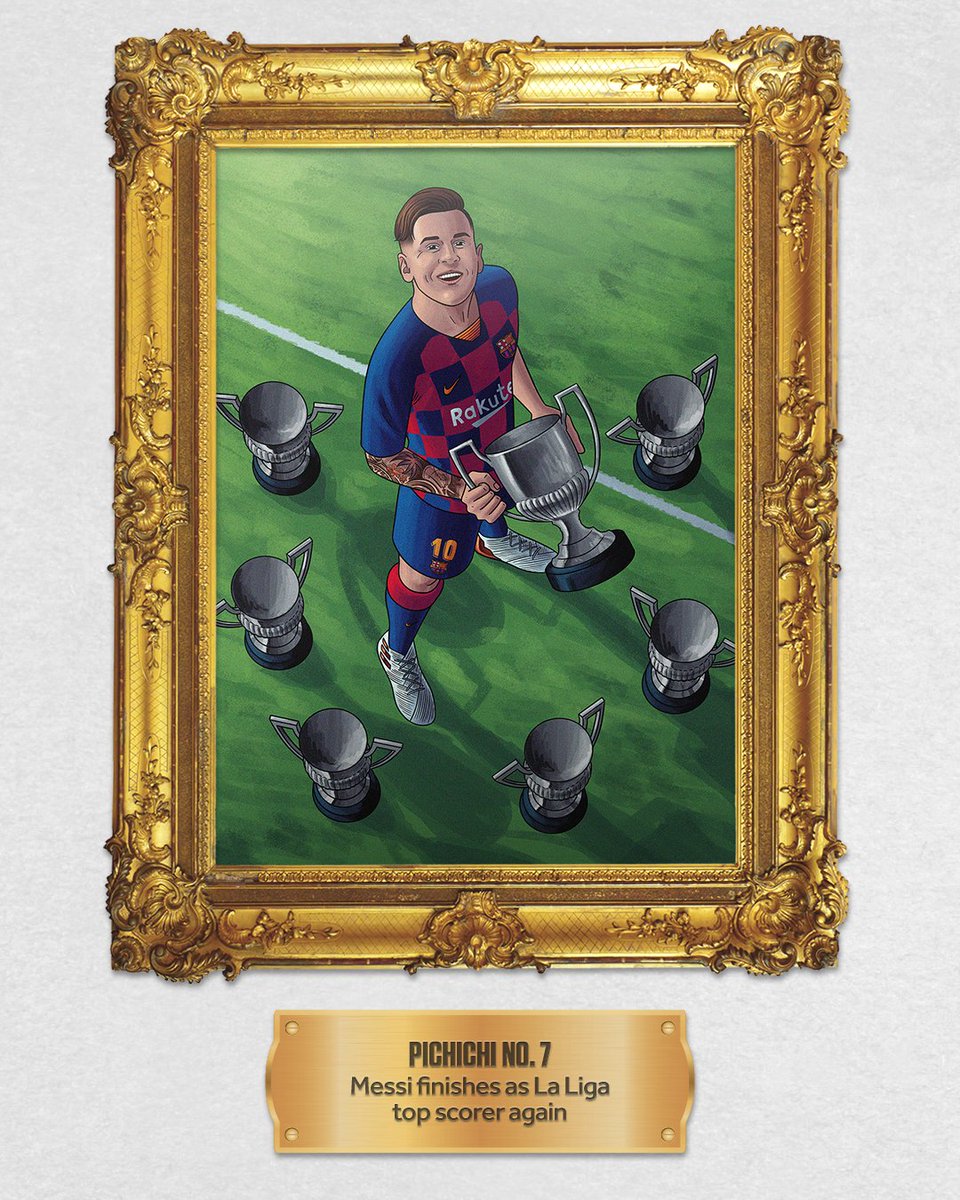 brfootball's tweet image. ▪️ Real Madrid win their 34th La Liga title
▪️ Messi wins another Pichichi
▪️ KDB ties Henry's PL assists record
▪️ Juventus' ninth Serie A title in a row
▪️ Liverpool's historic 99-point season

📆 #BestOfBRFootball: July