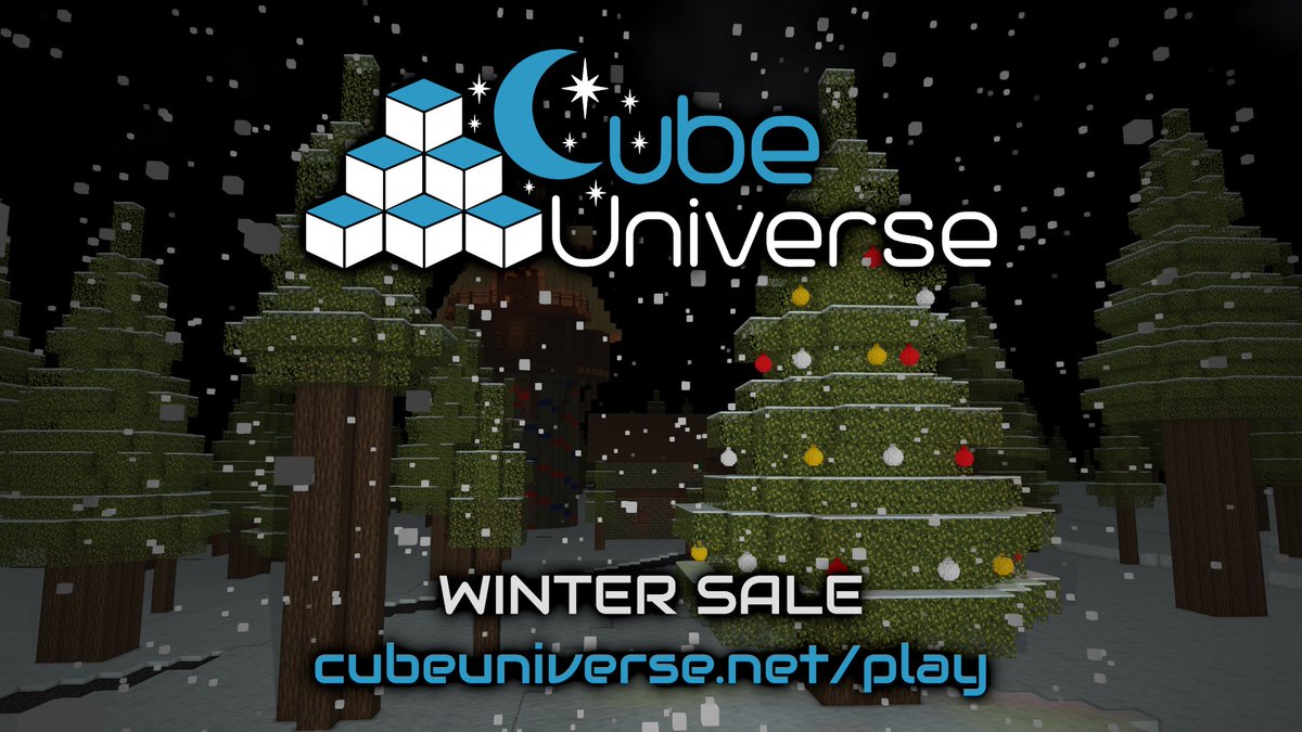 Merry Christmas everyone!

Save 20% on Cube Universe in our Winter Sale: cubeuniverse.net/play

#indiegaming #games #gaming #gamingpc