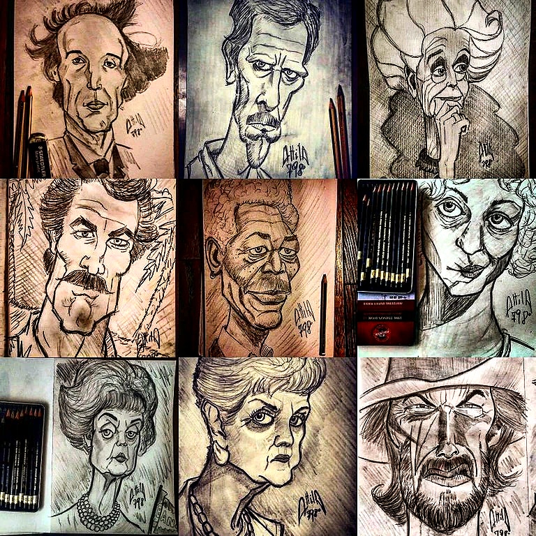 ascarpulla's tweet photo. #mybestnine #caricatura #disegno #disegnoamatita #quadernodeglischizzi #biancoenero
#mybestnine2020 #caricature #drawing #pencildrawing #sketchbook #blackandwhite https://t.co/PSVsYQIoTD