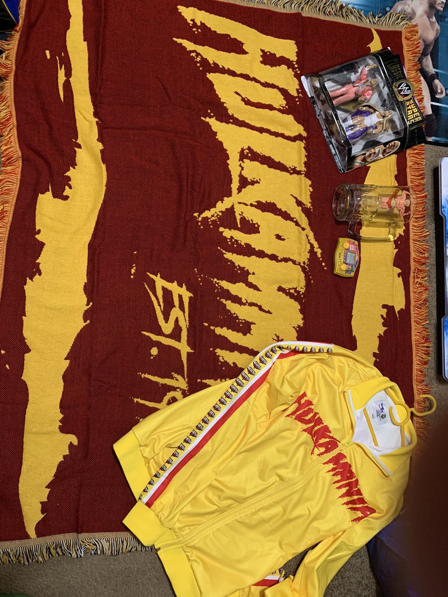 Had a very #hulkamania Christmas! Thanks to my wonderful wife and son! <a href="/hulkhogan/">Hulk Hogan</a> <a href="/wwe/">WWE</a>