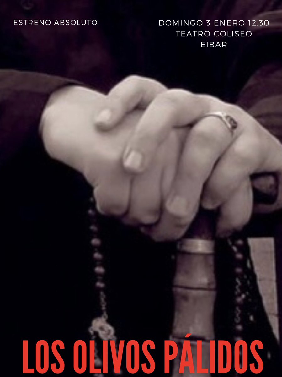 Estrenamos el próximo domingo 3 de enero a las 12.30 en el Teatro Coliseo de Eibar. Entradas en taquilla el lunes 28 de diciembre de 17.30 a 19.30 y el dia del estreno una hora antes de la función. En los próximos días también en la web de Kutxabank. ¡Os esperamos!