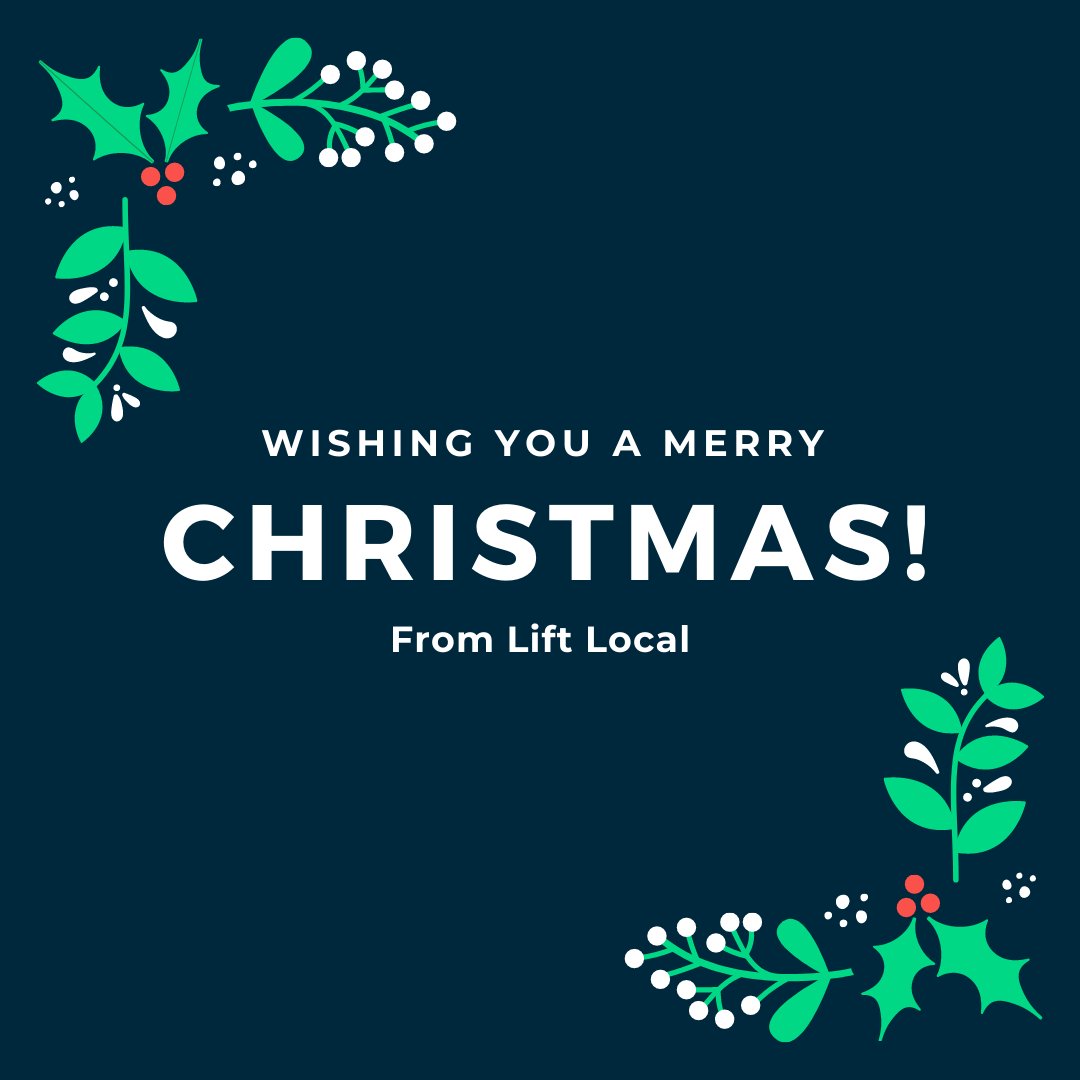 Lift_Local's tweet image. Happy Holidays from us to you! 🎄
