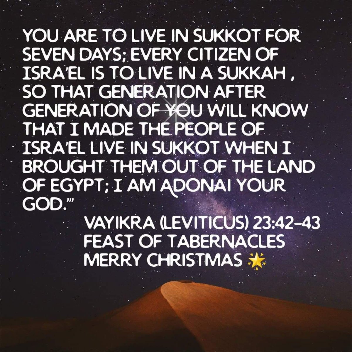 autisticrabbi's tweet image. #Leviticus 23:42-43
#John1v14
God is with us. #MerryChristmas! 🌟