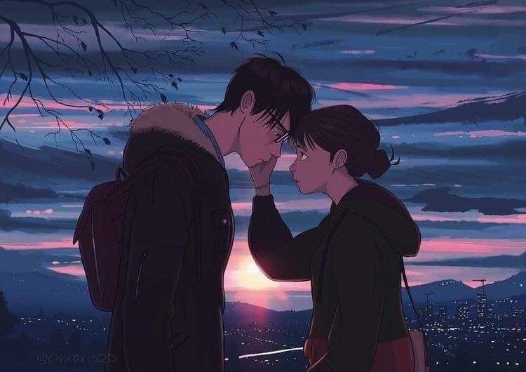 لنكن أنا وأنت أبديان، لا يهزمُنا الخِصام ولا الوقت، ولا البُعد♥️