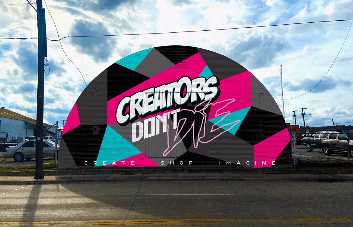 dontfollowmekaa's tweet image. Blessed to announce I copped my 1st Commercial Property for Christmas!!!!!!! 🙌🏽😢

A 5000 SF Warehouse Dome &amp;amp; Lot heart of Deep Ellum Dallas. 

Previously the WeAreDallas staple, I’ll be renovating into an Art Gallery/Vintage Store/Multimedia/Event Center called CREATORSDONTDIE©️